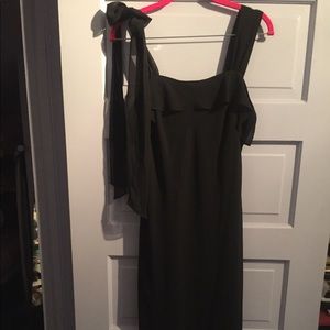 Liz Claiborne Chiffon Black Dress